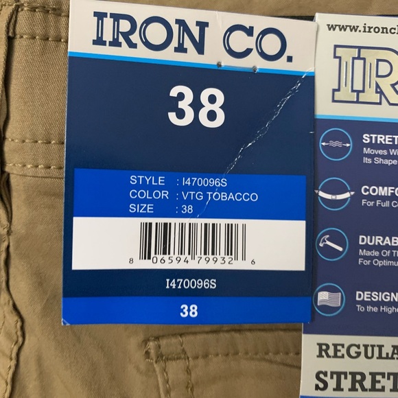 Men’s Cargo Shorts NWT size 38 - Picture 3 of 9